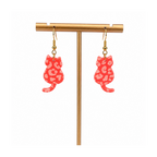 Boucles d'oreilles chats