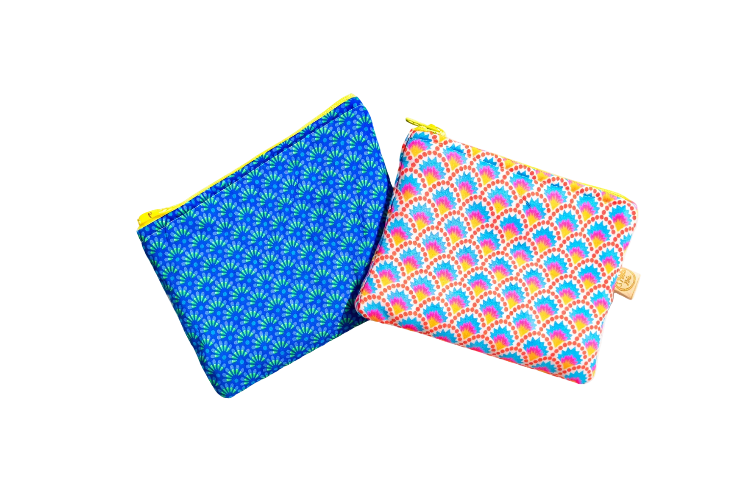 Trousse tissu graphique fluo Petit Pan