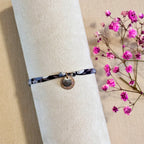 Bracelet en cordons Liberty tons neutres