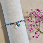 Bracelet en cordons Liberty tons neutres