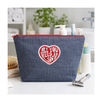 Trousse de toilette jeans lifestyle