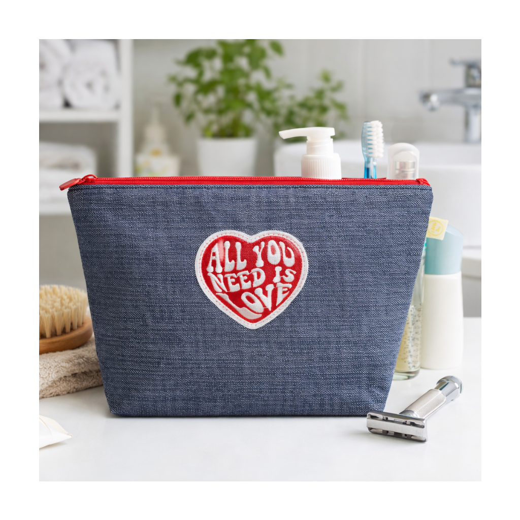 Trousse de toilette jeans lifestyle