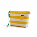 Trousse de toilette rayures et citron