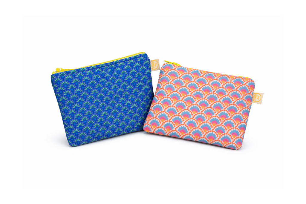 Trousse tissu graphique fluo Petit Pan