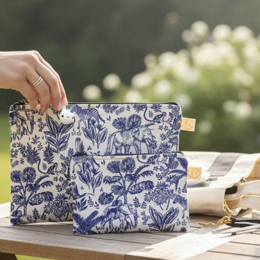 Trousse savane bleue