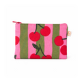 Trousse rayures et cerises