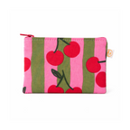 Trousse rayures et cerises