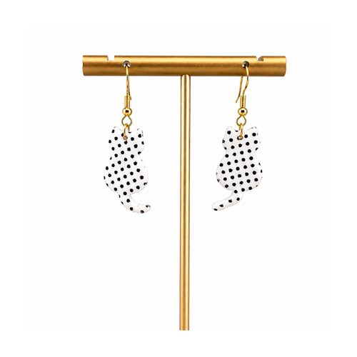 Boucles d'oreilles chats