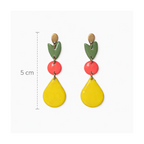 Boucles d'oreilles 3 couleurs et 3 formes