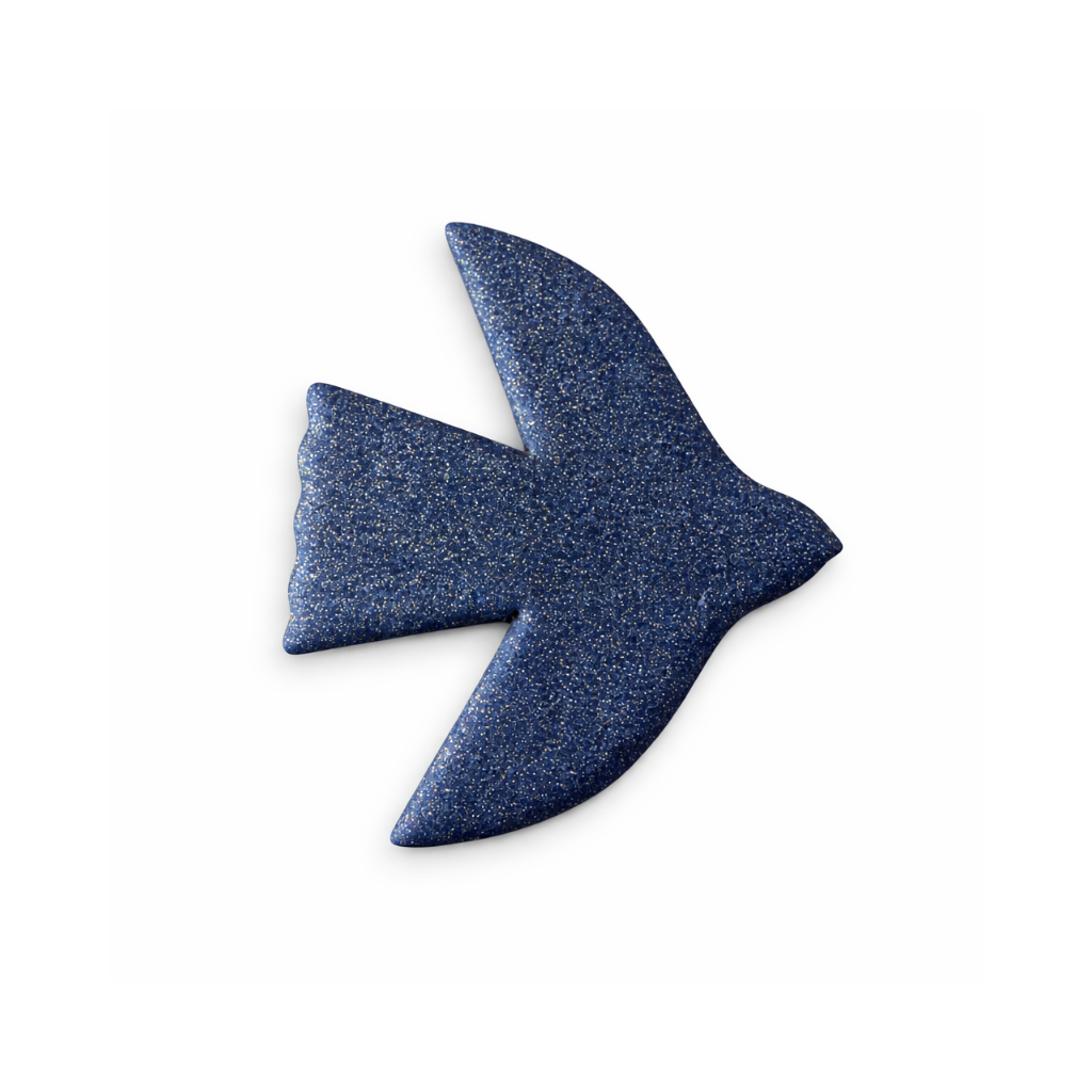 Broche oiseau Matisse 4 couleurs