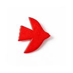 Broche oiseau Matisse 4 couleurs
