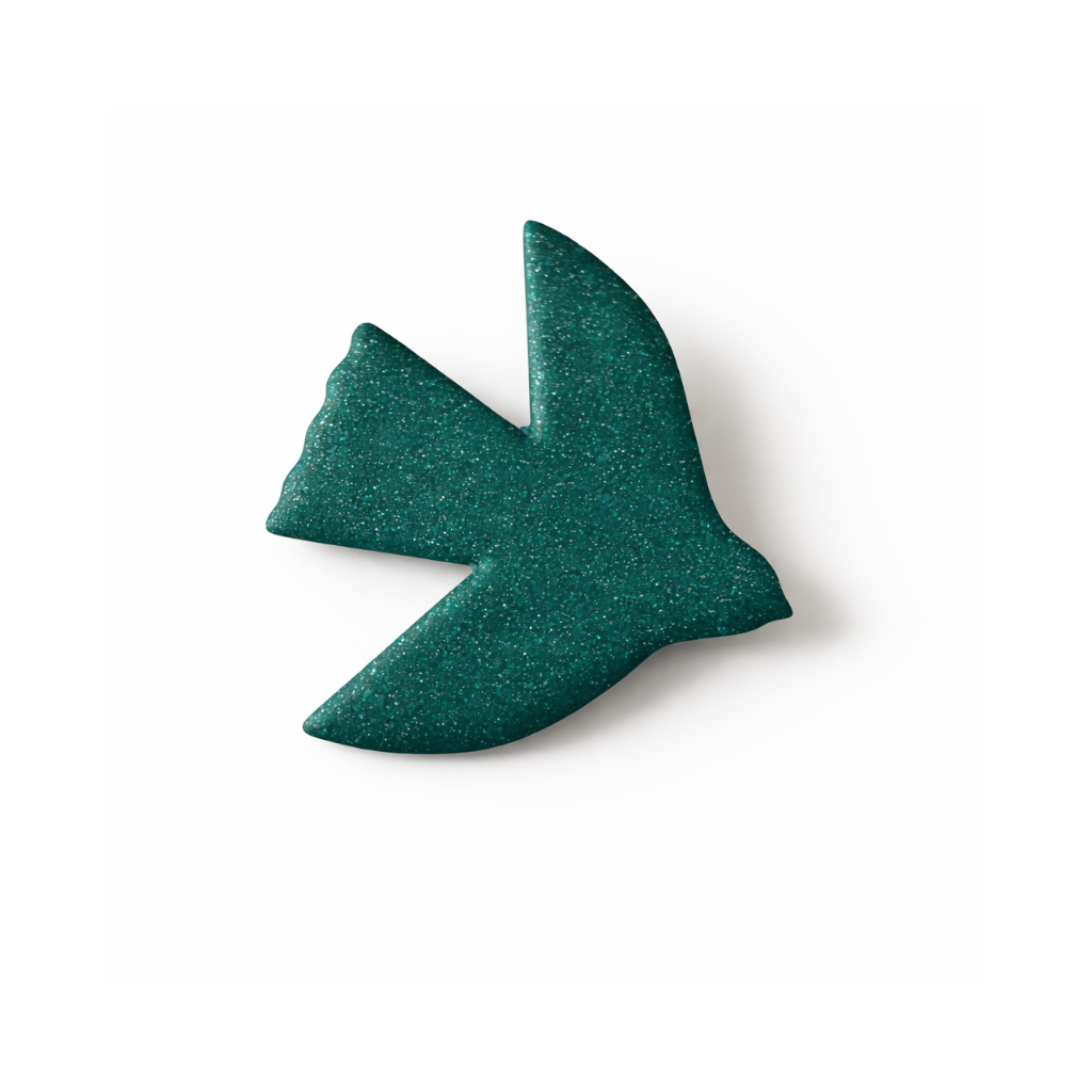 Broche oiseau Matisse 4 couleurs