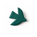 Broche oiseau Matisse 4 couleurs