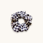 Chouchou à cheveux en coton motif vichy