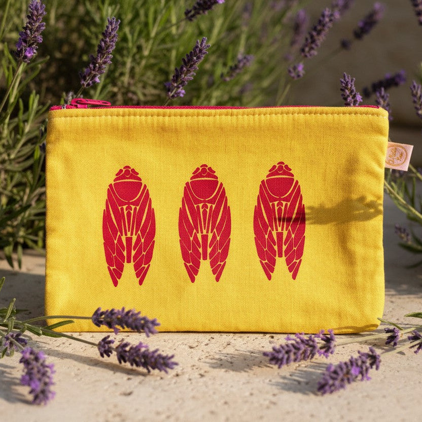 Trousse sérigraphie trois cigales