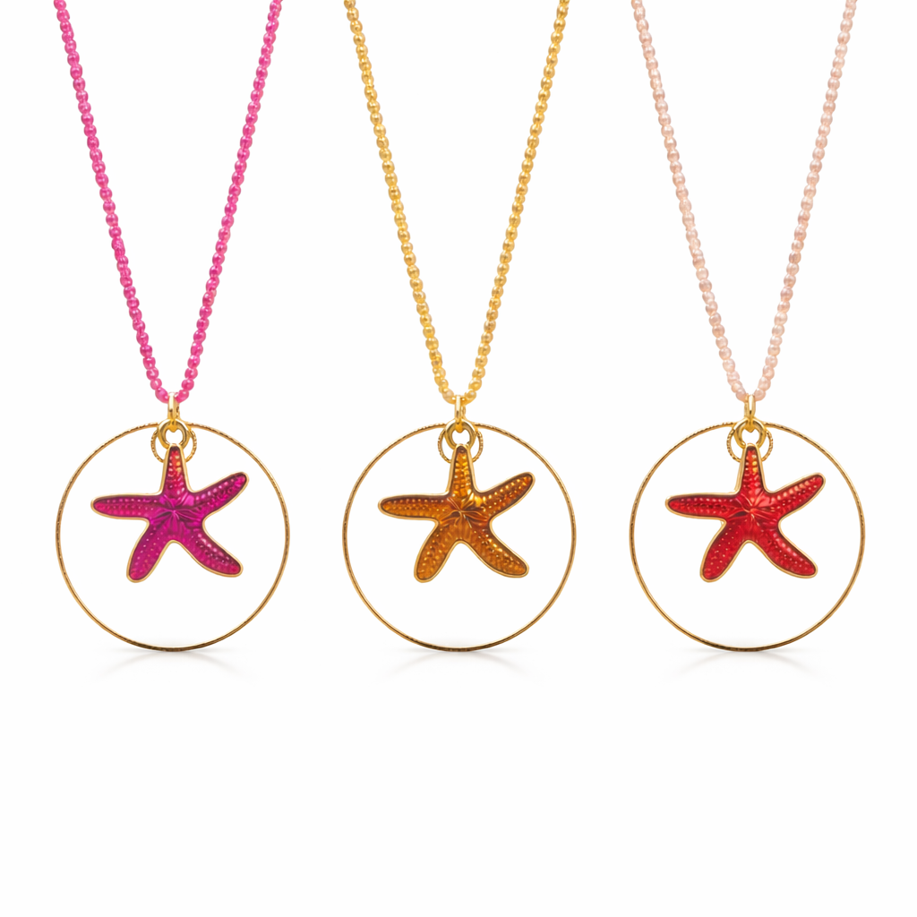 Collier étoiles de mer