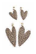 Boucles d'oreilles grands leopard