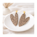 Boucles d'oreilles grands leopard