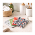 Lot de 4 lingettes démaquillantes papillon