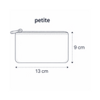 Trousse tissu graphique fluo Petit Pan