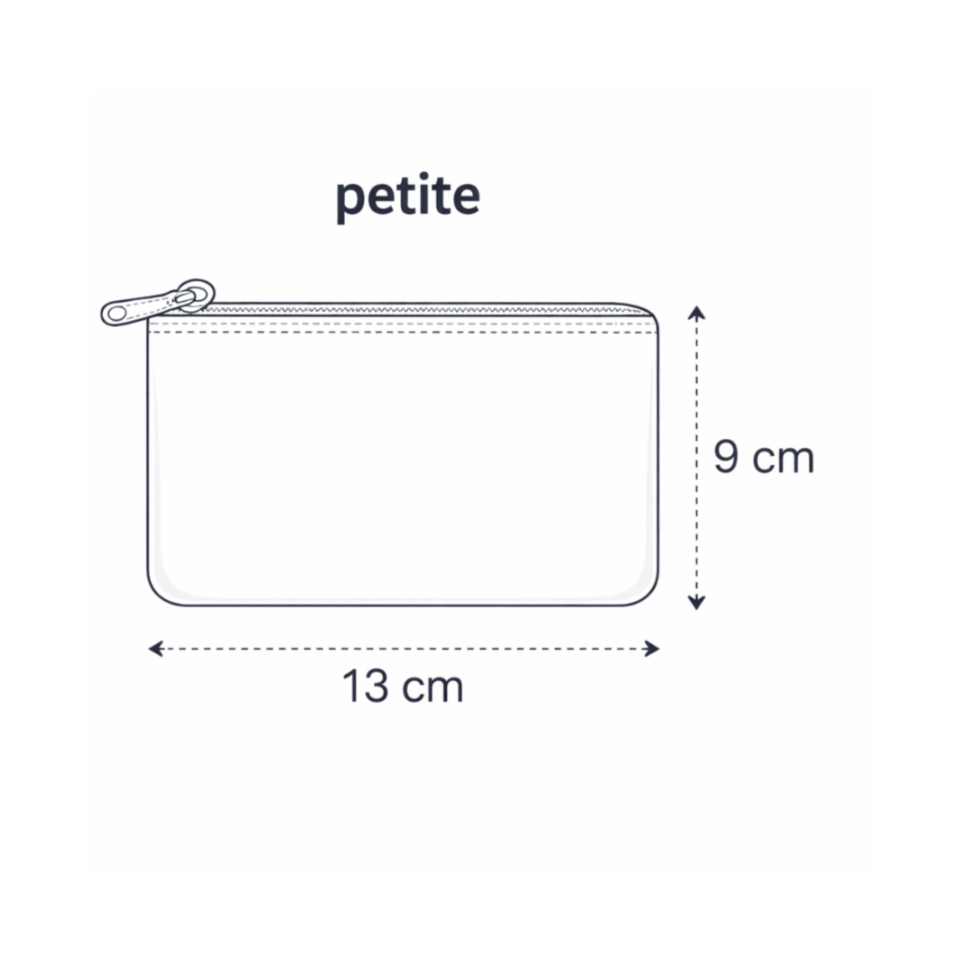 Trousse tissu graphique fluo Petit Pan