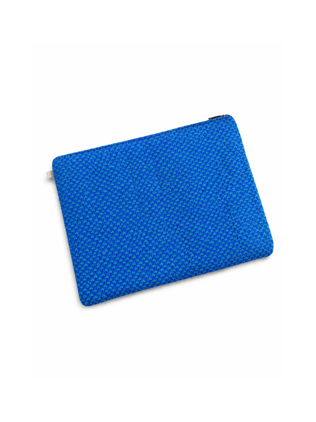 Housse d'ordinateur portable vichy bleu Petit Pan