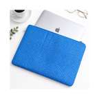 Housse d'ordinateur portable vichy bleu Petit Pan