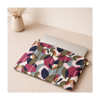 Housse d'ordinateur portable feuilles et perroquets