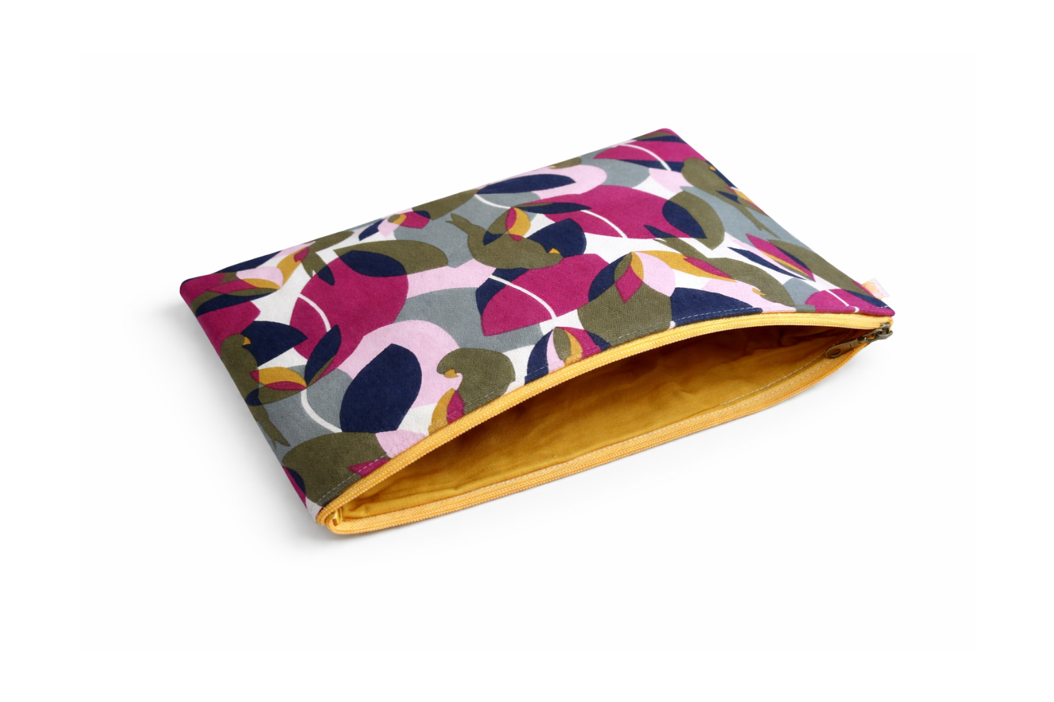 Housse d'ordinateur portable feuilles et perroquets