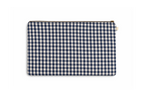 Housse d'ordinateur portable vichy bleu