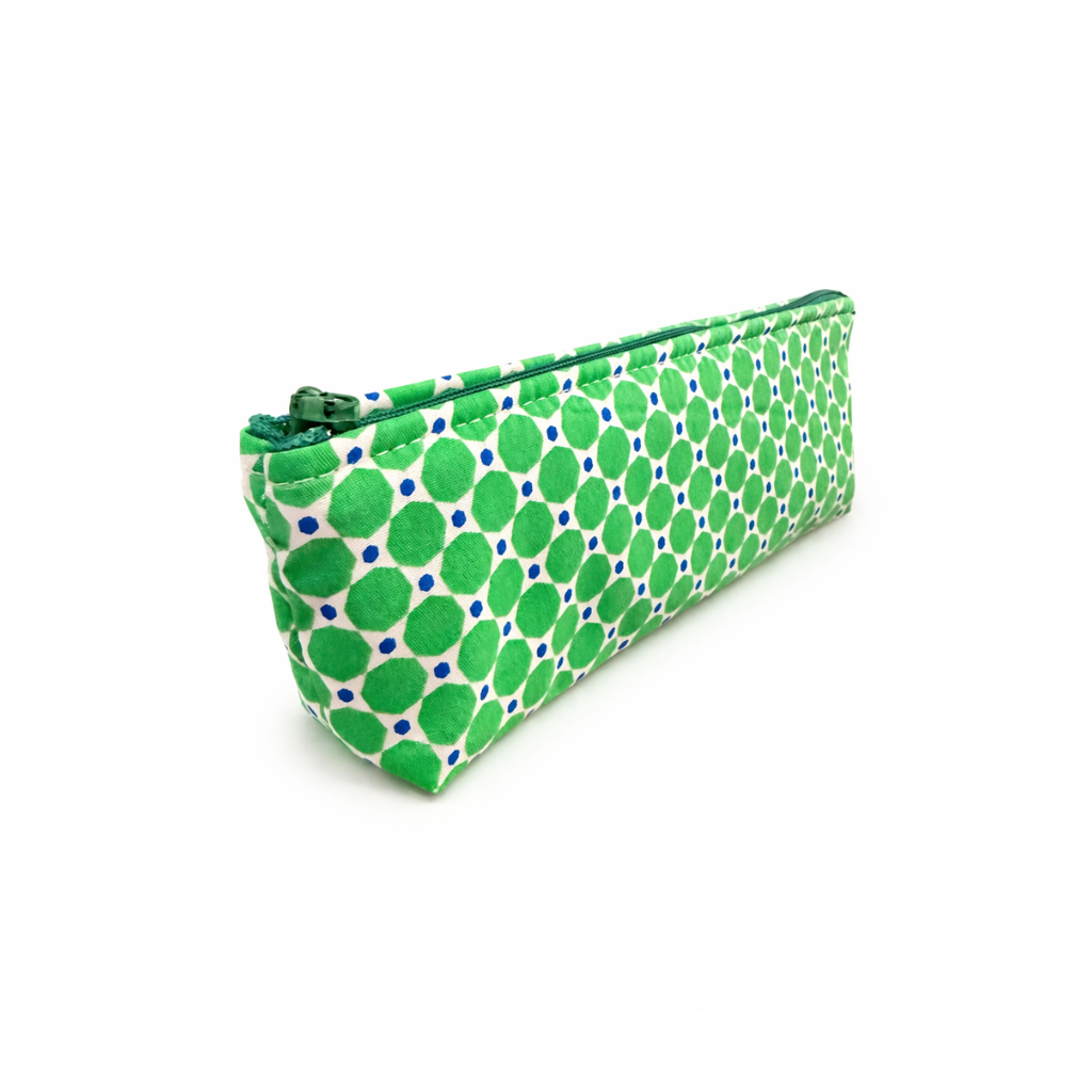 Trousse format école vert graphique Petit Pan