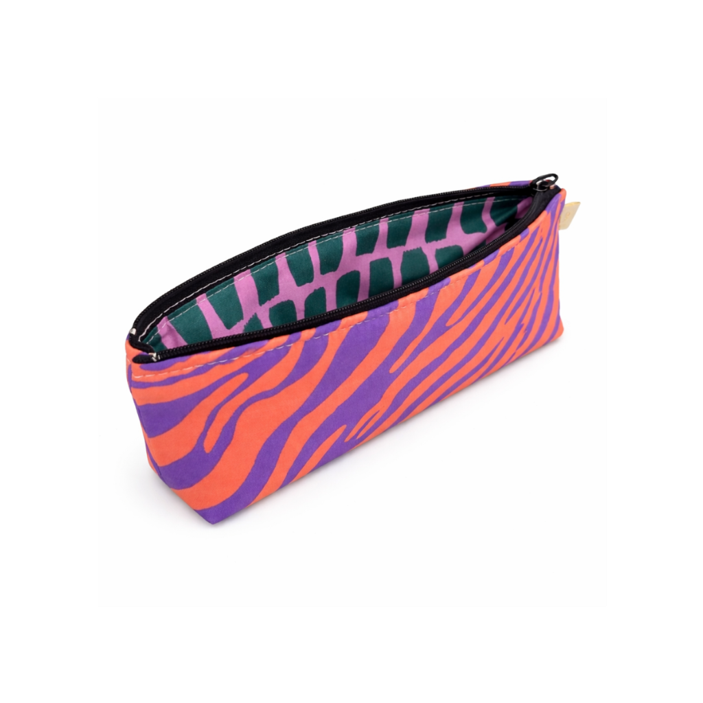 Trousse format école zebre fluo