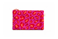 Trousse gaze de coton léopard fushia